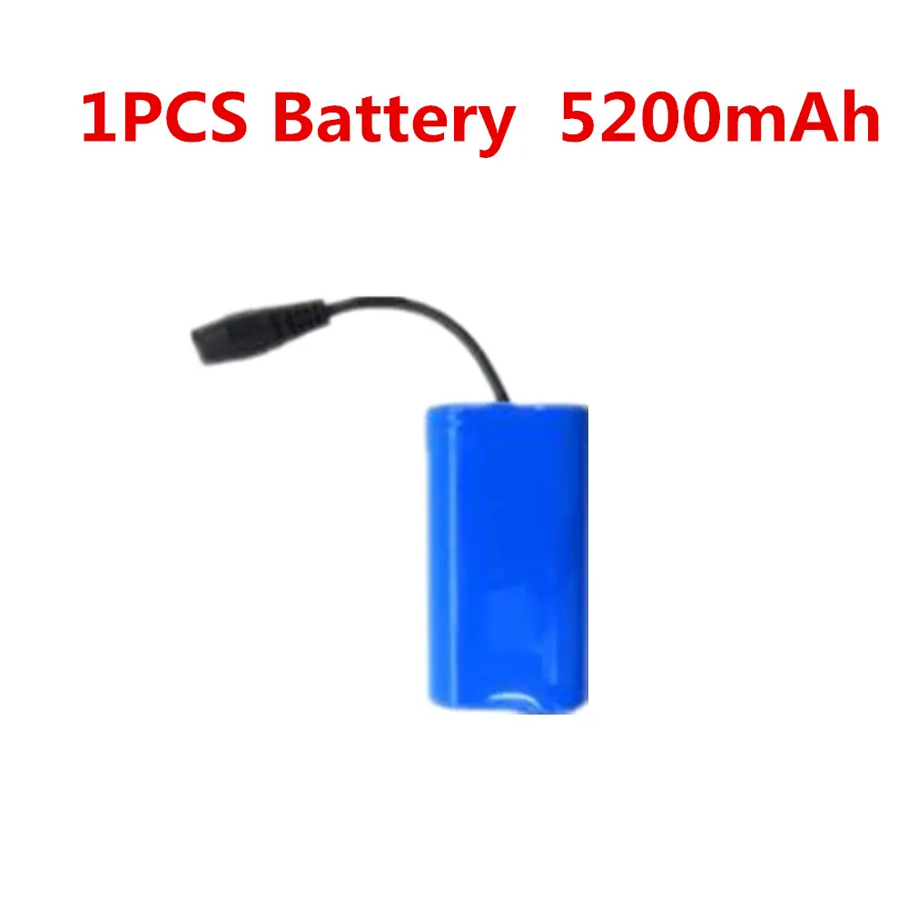 7.4V 5200mAh 12000mAh Li-Ion Batterij voor V020 RC Boot Onderdelen 3in1 Kabel Autolader Voor V020 onderdelen batterij
