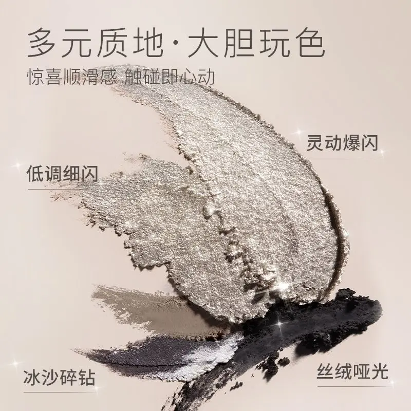 バタフライアイシャドウパレット 7 色セット シマーグリッター 多目的輪郭形成ブラッシュ ワンピースマットアーストーン高品質