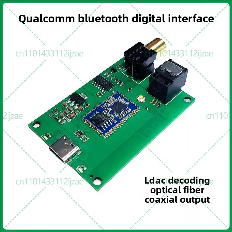 USB Sound Card Bluetooth Digital Interface Module QCC5181 SPDIF Optical Coaxial Output LDAC LHDC