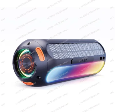 

Wireless Sound Column Solar Powered Magnetic Caixa De Som Bluetooth Speaker Portable Boombox Outdoor Sound Box RGB/TWS/IPX6