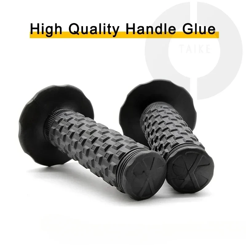 22mm for 7/8" Motorcycle Grips Dirt Bike Grips Rubber Bike Handle Grip Handlebar Pillow Top Throttle Bar Motorcycle Part image 5