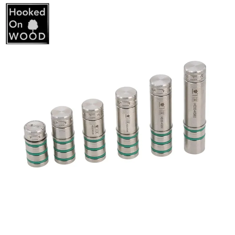 

HONGDUI Hooked On Wood HD30 Bench Dog Set 19mm 20mm Woodworking MFT System Bench Dog Hole Clamps for MFT Tables DIY Projects - 2