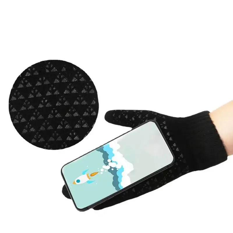 Gloves Touchscreen Windproof Warm Knitted Touchscreen Gloves Hands Warm In Cold Weather Thermal Gloves