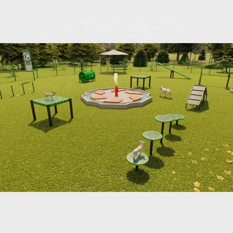 Commercial users sell Outer Dog Park products, puppy agile training equipment sets, and large dog obstacle course kits for sale