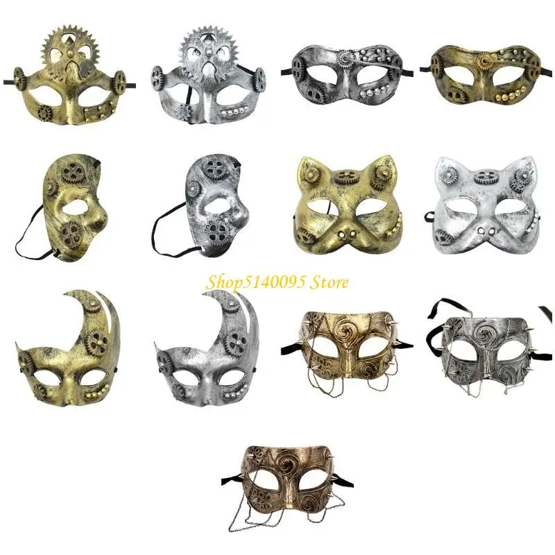 

DXAE Serrated Masquerade Mask,Venetians Costume Mask Halloween Christmas Party Mask