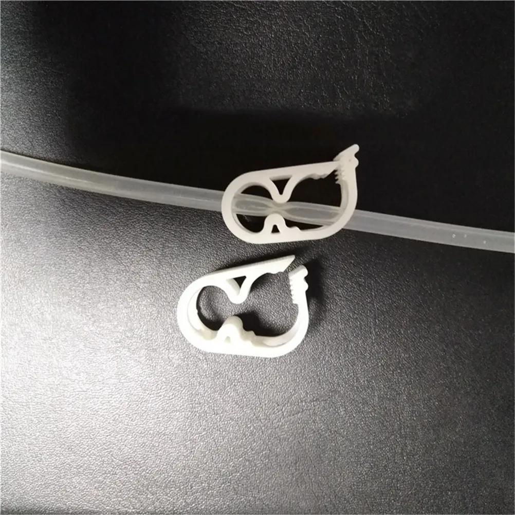 【F】10pcs Home Brew Syphon Tube Clip Pipe Hose Flow Control Wine Beer Making Clamp Holder