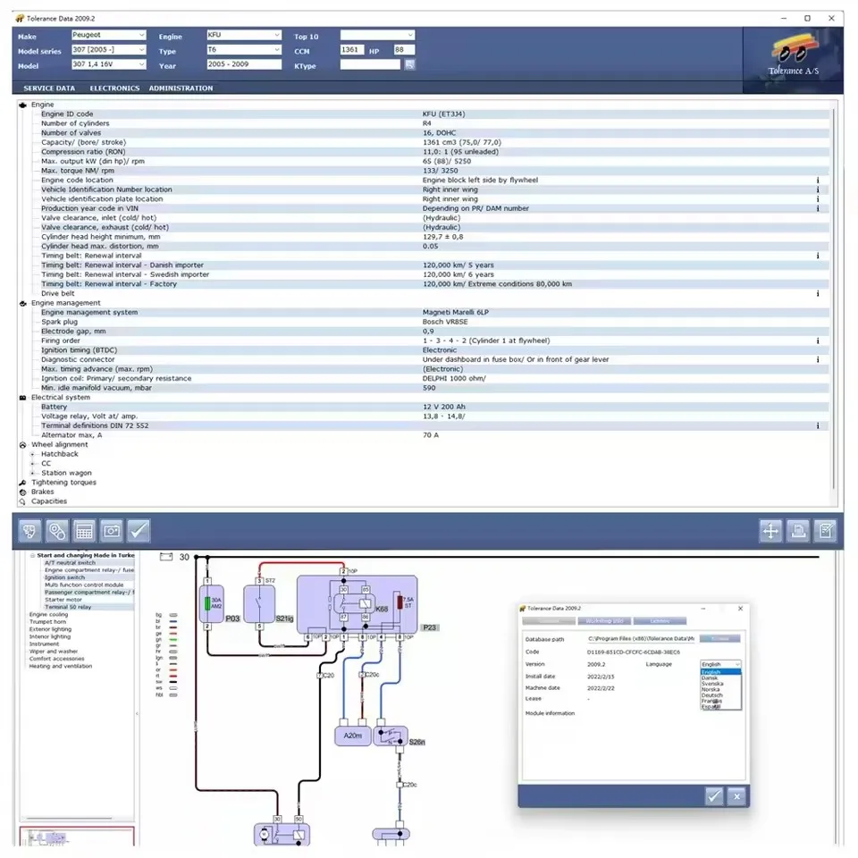 Dados de tolerancia 2009.2 برنامج de reparaciones de automoviles |   USB متعدد اللغات 32 جيجابايت |   Herramientas de Diagnosticos الفقرة e