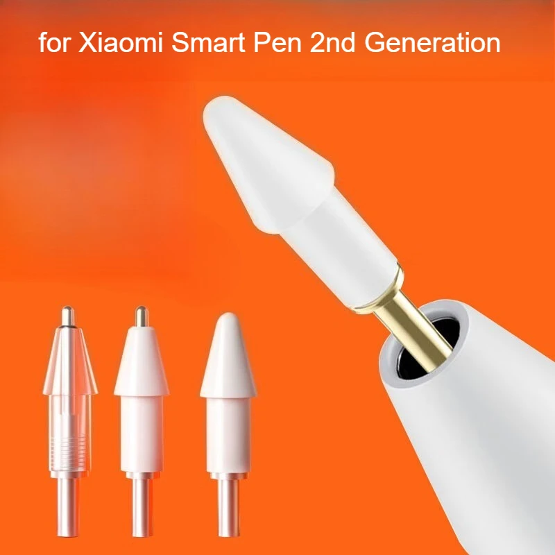 2pcs MI Smart Pen 2nd Generation Tip Replacement Stylus Nibs for Xiao mi Pad 5Pro 6 Paper Feel Screen Pencil 2nd Gen Pen Tips