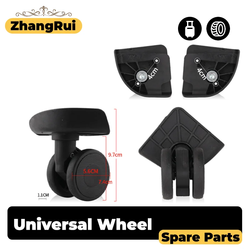 

2/4PCSt L457 Wheels For Suitcase Universal Wheel Trolley Wheels Luggage Accessories Replacement Spare Parts Mute Wear-resistant