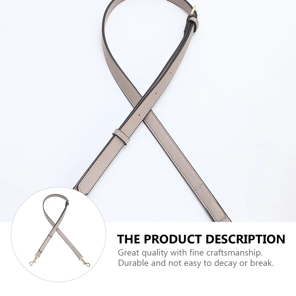 

Women Handbag Strap Replacement Shoulder Handle Bar Adjustable Narrow Belt for Tote Messenger Bag Chic DIY