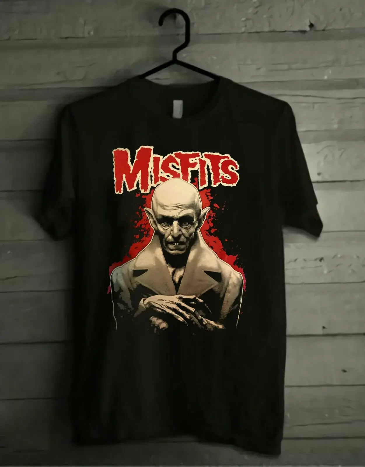 Misfits Nosferatu V2 Tshirt Horror gore punk Men's Unisex T-shirt