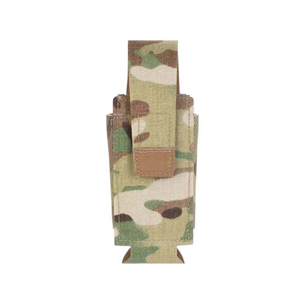 Chaleco táctico MOLLE con bolsa multifunción para flashbang