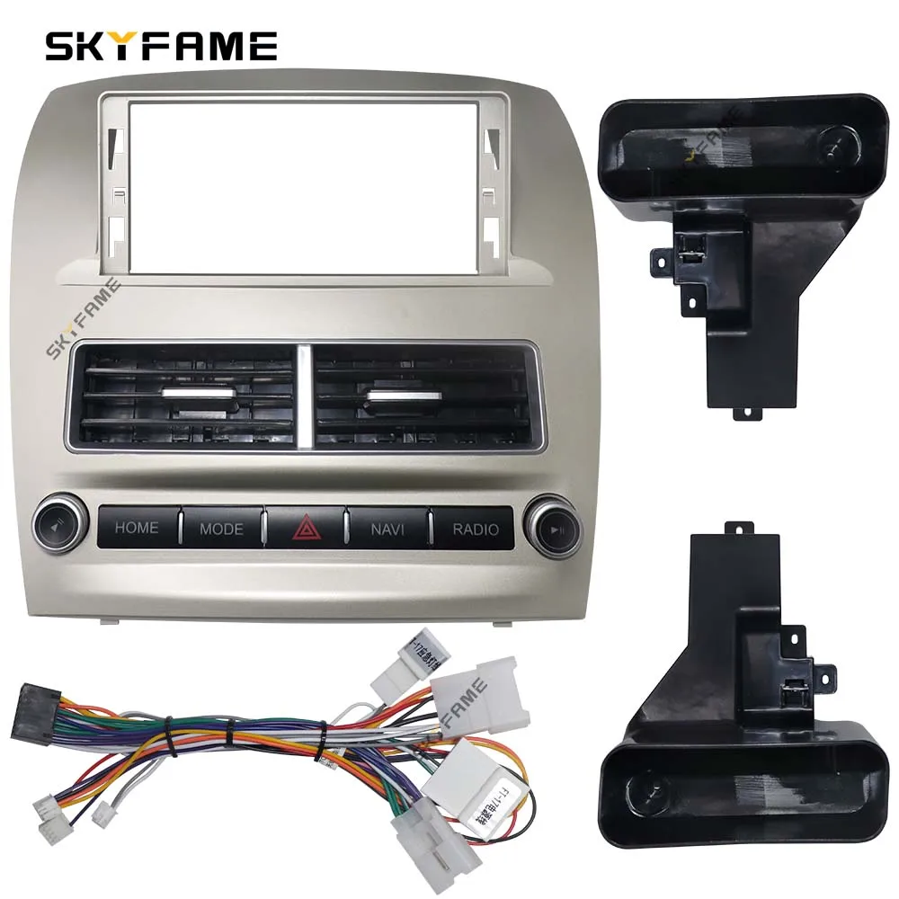 SKYFAME 12.3 Inch Car Frame Fascia Adapter Android Radio Dash Fitting Panel Kit For Toyota Camry Daihatsu Altis Solara