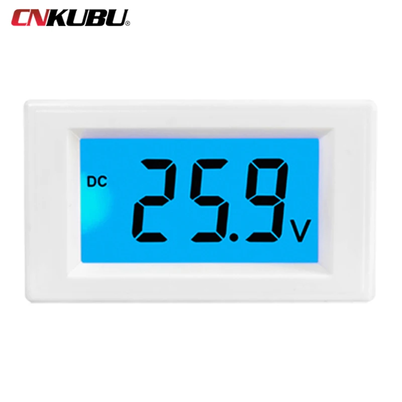 D85-131 DC DC Voltmeter 12 v24v Autobatterie elektrische Gabelstapler LCD Digital anzeige HD Hintergrund beleuchtung einfach zu installieren