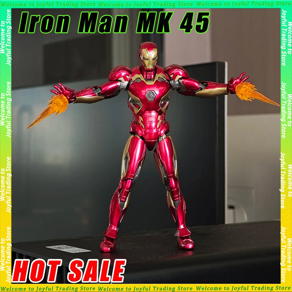 

Original Fondjoy 1/12 Iron Man MK45 Model Kit Infinity Saga Ironman Mark45 Assembly ABS Joint Movable Figure Statue Ornament Toy