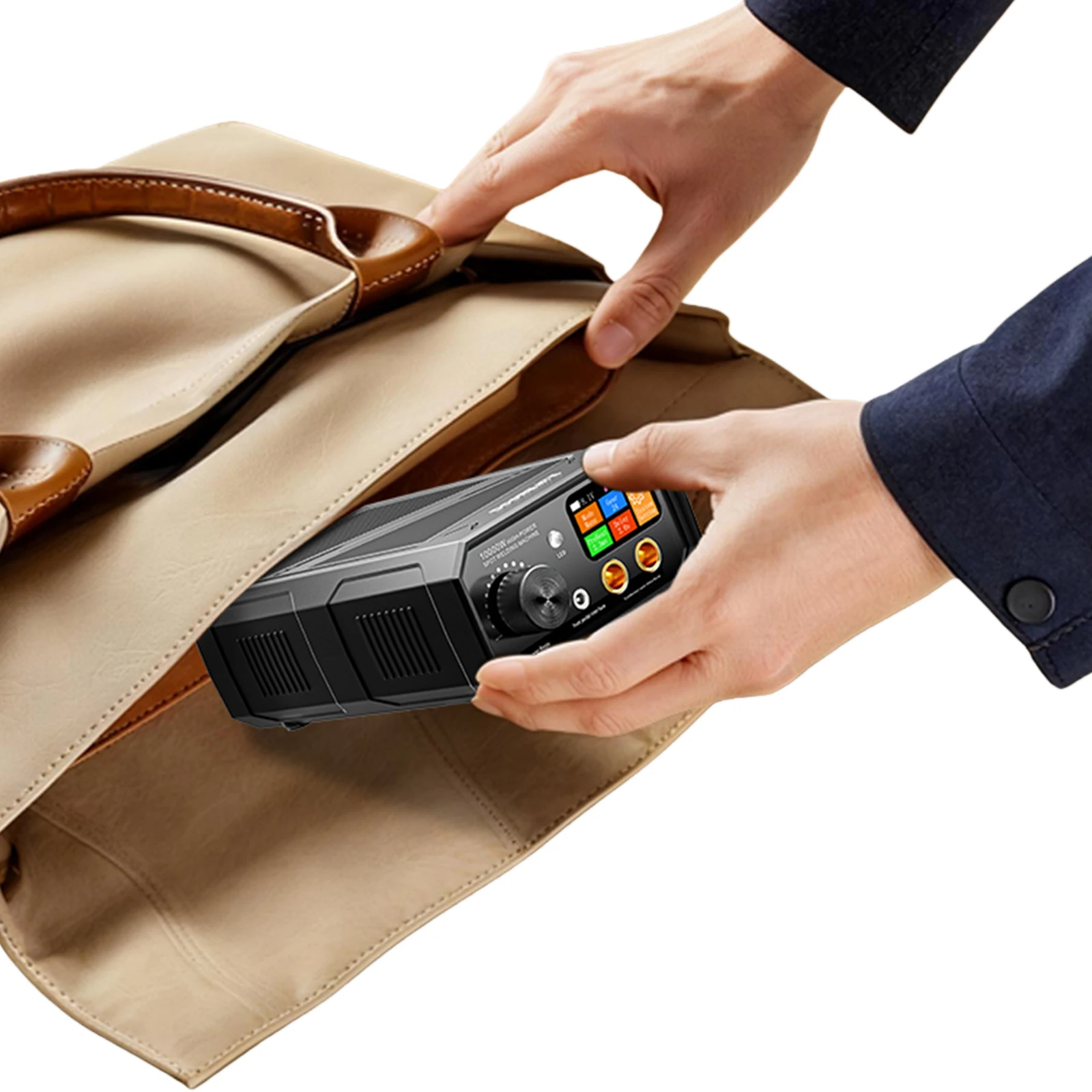 

10000 Вт DIY аппарат для точечной сварки никелевых листов с двойным импульсным выходом портативный аппарат для точечной сварки для изготовления аккумуляторных блоков своими руками