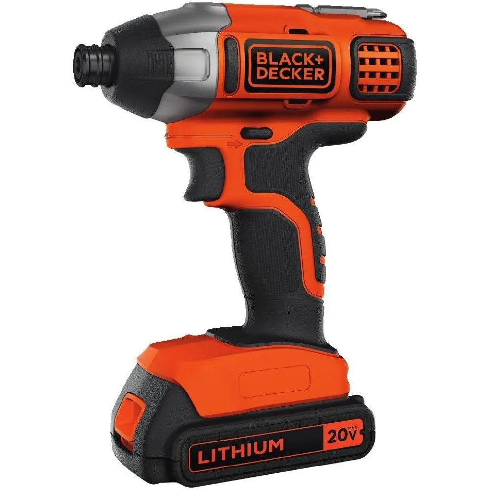 Bdinf20c 20V Lithium Draadloze Multifunctionele Inflator (Alleen Gereedschap) Met Zwart + Decker Bdci20c 20V Max Lithium Impact Driver