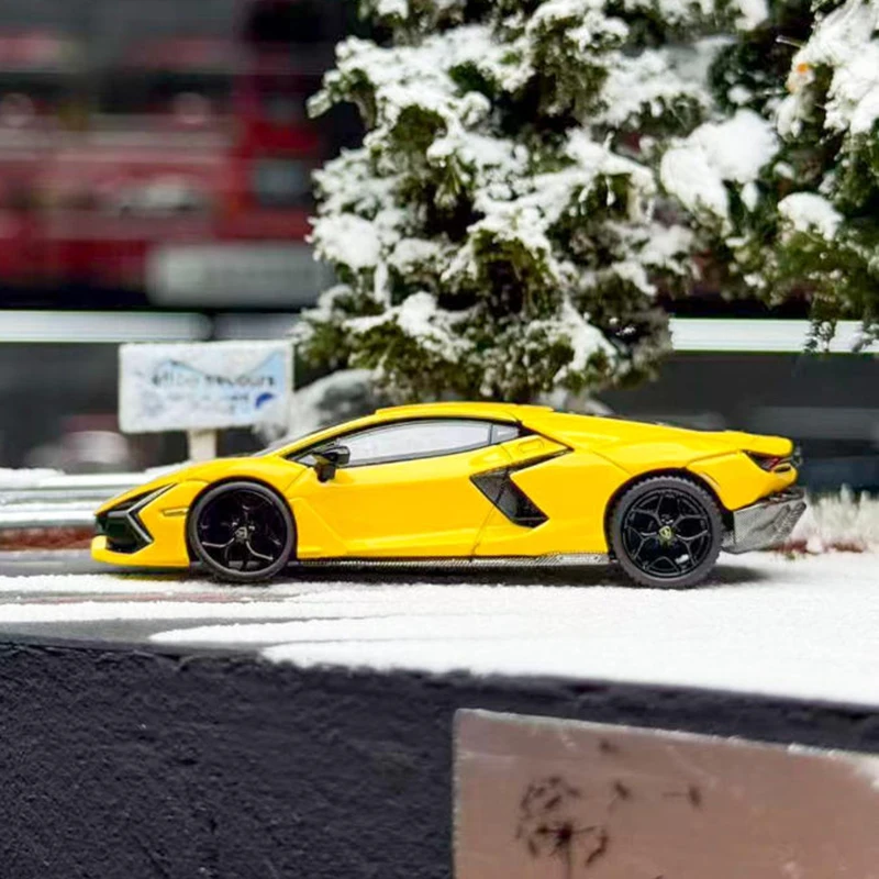 

MINIGT 1:64 Reveulto, имитация модели автомобиля из сплава, статическая коллекция, украшенные праздничные подарки, игрушки