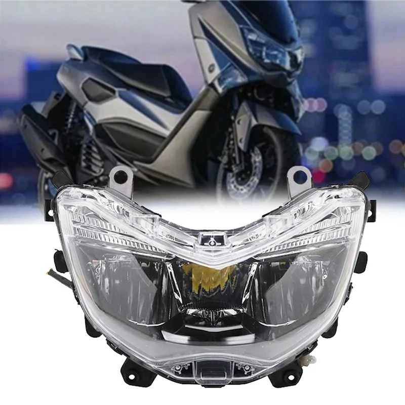 Motorcycle Headlight Assembly Head Light Head Light Fit For Yamaha NMAX155 NMAX125 2016-2018