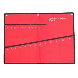 Repair Tools Storage Bundle Bag Wrench Storage Pouch Tool Roll Bags Small Tool Roll Spanner Holder Pouch Wrench Organizer Pouch