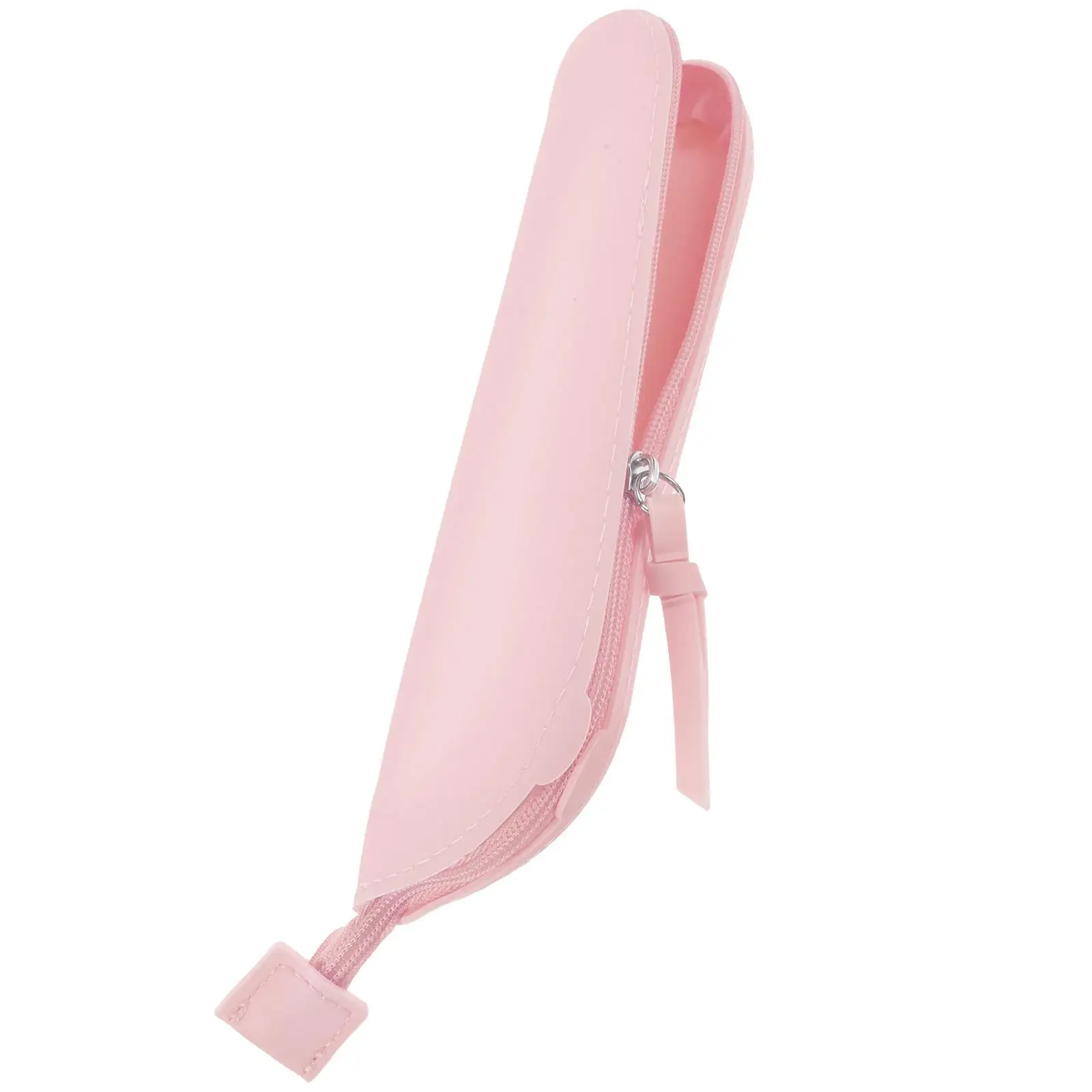 ซิลิโคนแต่งหน้าเครื่องมือกระเป๋าผู้ถือกระเป๋าสีเหลือง Travel Travel กระเป๋าเครื่องมือแต่งหน้าแปรงขนาดกะทัดรัด