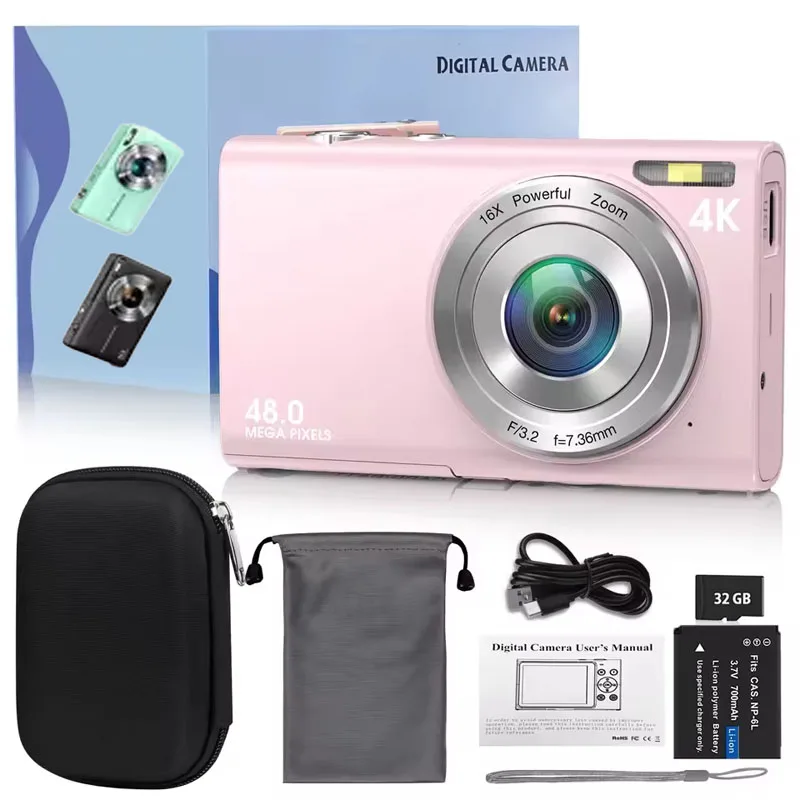 4K Digital Camera A… - image