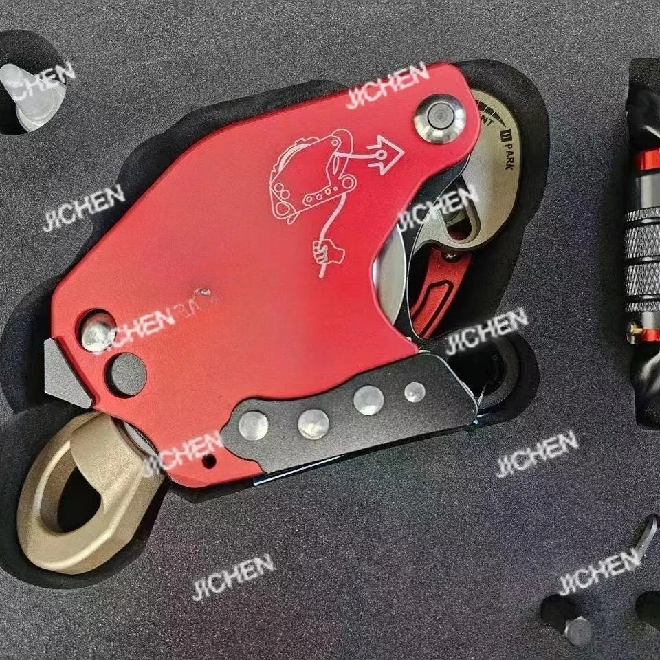 Alat Pemanjat Tali Listrik JCH Fire Rescue Decelerator Edisi Elektrik High-tech Craftsman Z3 Electric Lift Aerial Work Rope Climber Awah