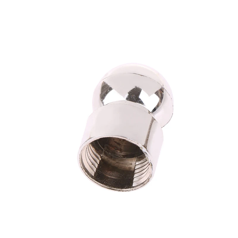 1PC Shower Head Top Spray Connect Joint Metal Universal Rotation Ball Joint With Washer Bathroom Sprinkler Accessories