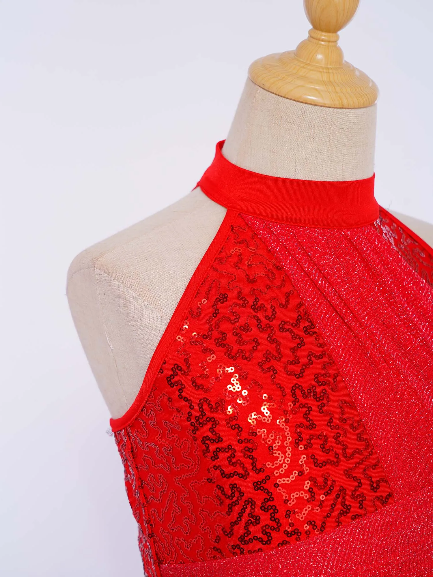 Combinaison scintillante à strass pour petites filles, robes de Ballet de gymnastique, sans manches, jambes larges, une pièce, Costume de danse moderne et contemporain