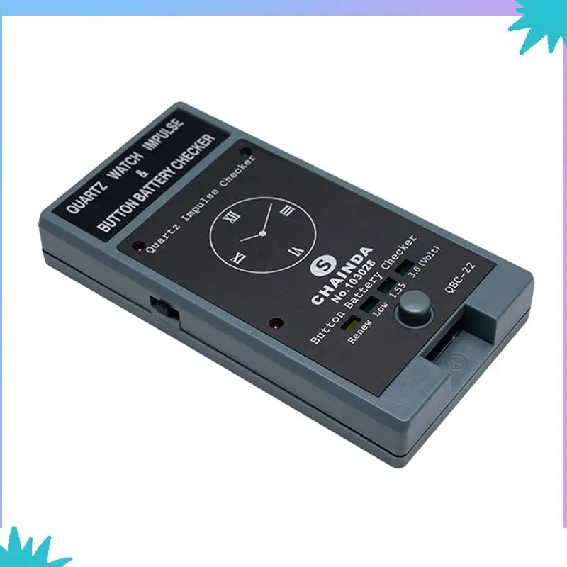 Tester mechanizmów kwarcowych ABZW z pulsacyjnym wyjściem, sprawdzanie poziomu napięcia baterii guzikowej dla zegarmistrzów.