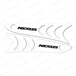 2024 Motorcycle Accessories 3D Resin Protection Sticker Anti-scratch Waterproof Decal Sticker For GILERA NEXUS 300-500