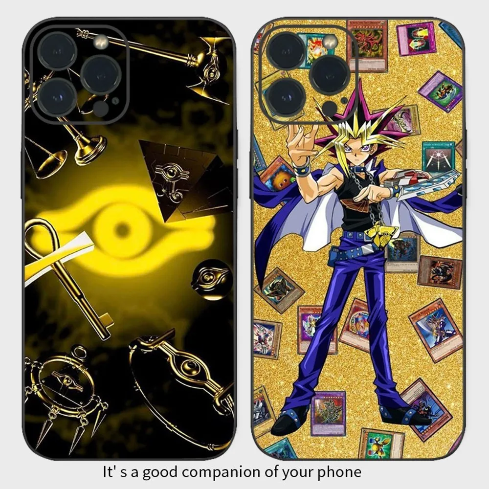 Game Y-Yu-Gi-Oh Phone Case  For iPhone16 15 14 13 12 Mini 11 Pro XS Max X XR SE5 6 7 8 Plus Soft Silicone Cover