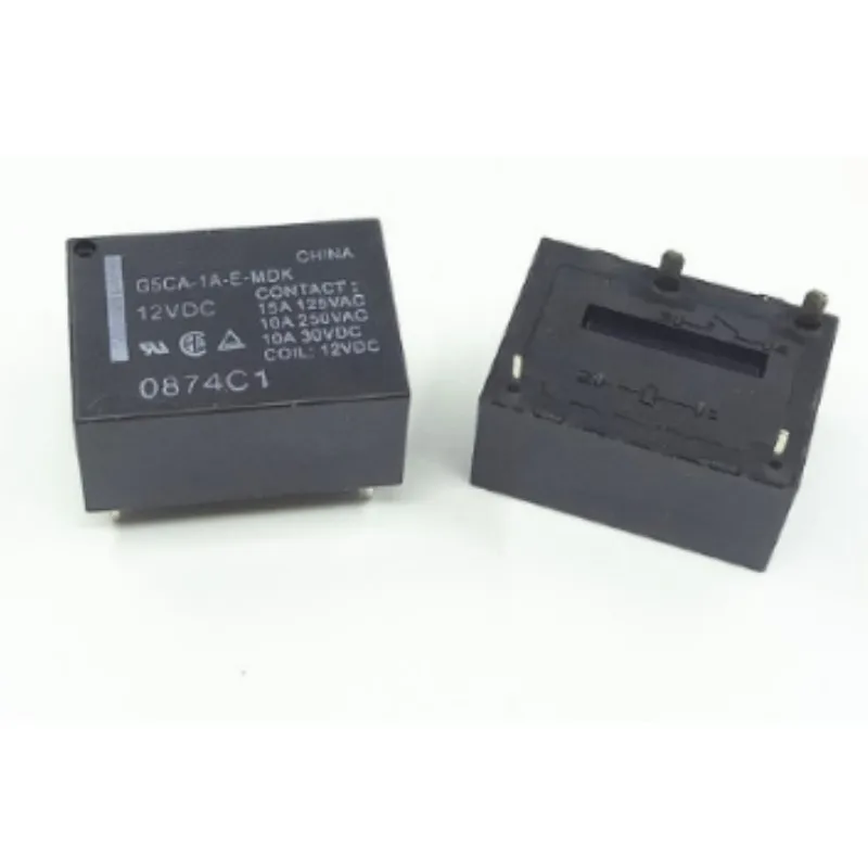 

Free shiping wholesale 10pcs/lot relay G5CA-1A-E-MDK-12VDC