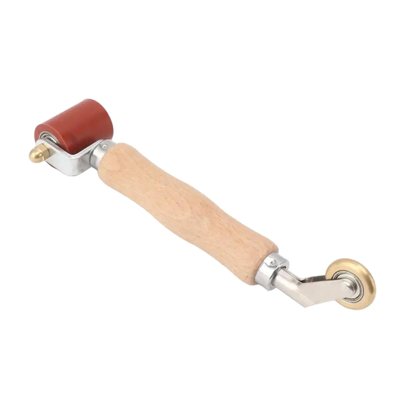 Silicone Seam Roller, Combination Seam Rollers, Handheld Brass Press Wheel for Welding for Corner Seams