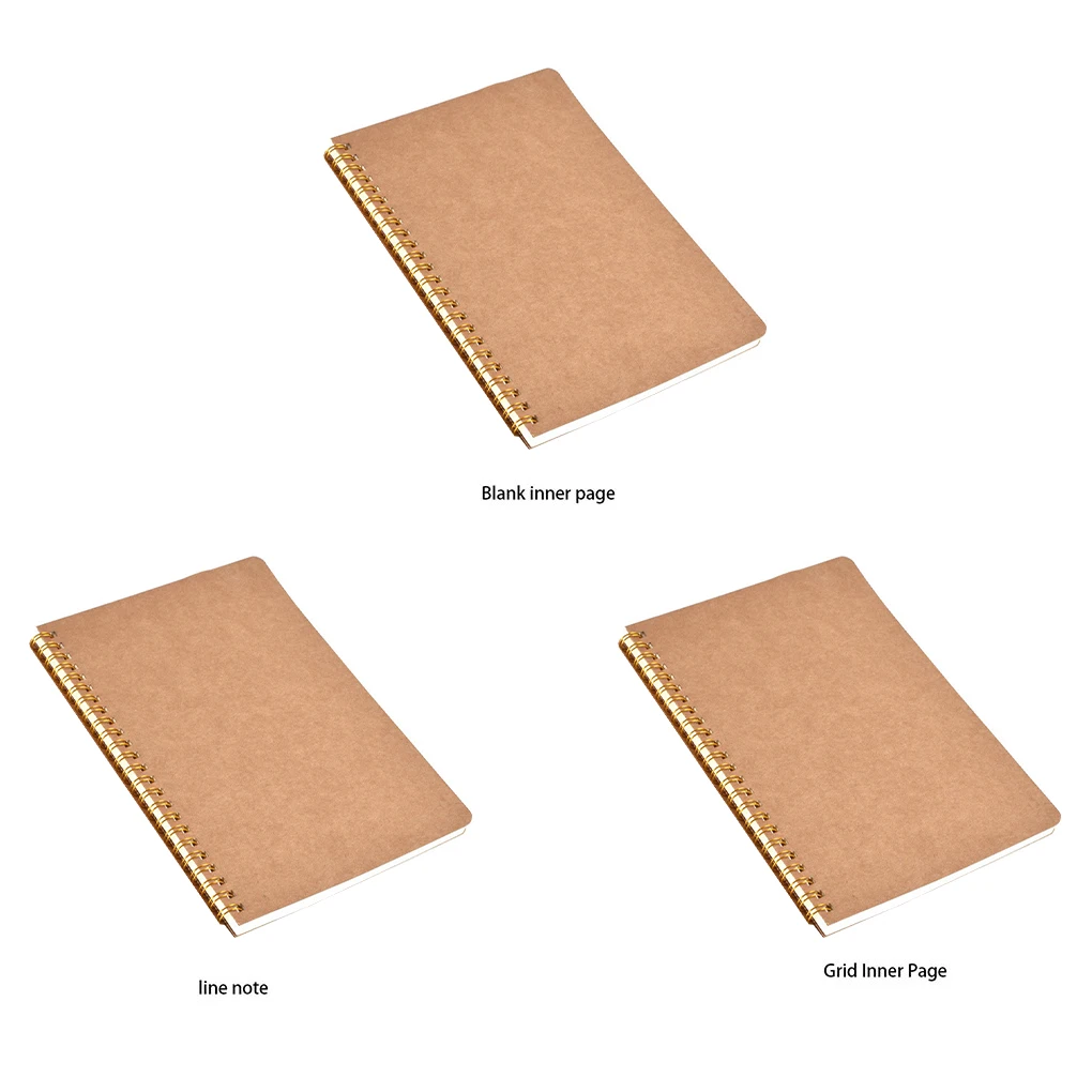 Lightweight And Portable A5 Blank Notebooks For Travel Minimal Paper Blank Sketchbooks A5 Notebook Blank inside pages