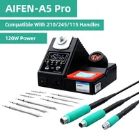 AIFEN A5 Pro Soldering Station Compatible Original Soldering Iron Tip 210/245/115 LCD Digital Display Welding Rework Station