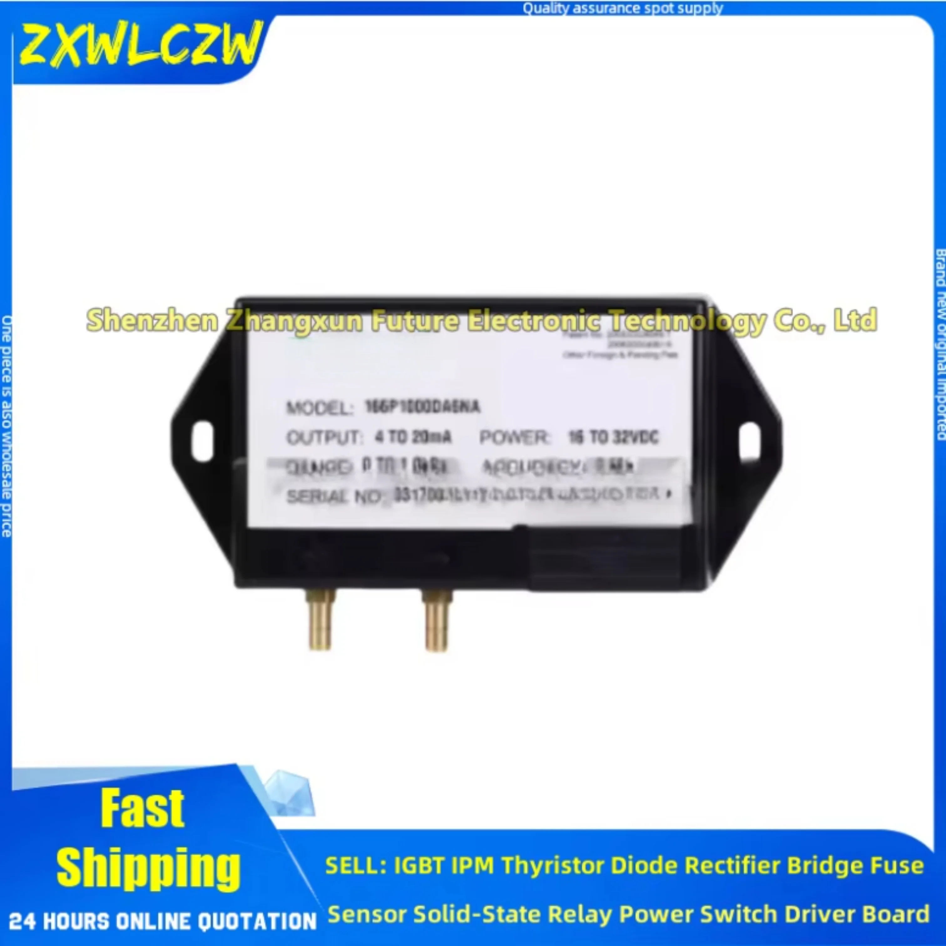 166 168 178 Micro differential pressure transmitter pressure sensor 168P0250BA1NB 168P6000SA1NB 168P4000DA1NB