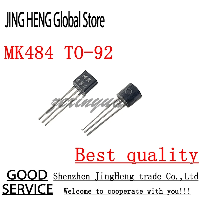 2PCS MK484 TO-92 Direct Insertion Transistor Miniature AM Radio IC Receiver Replace YS414