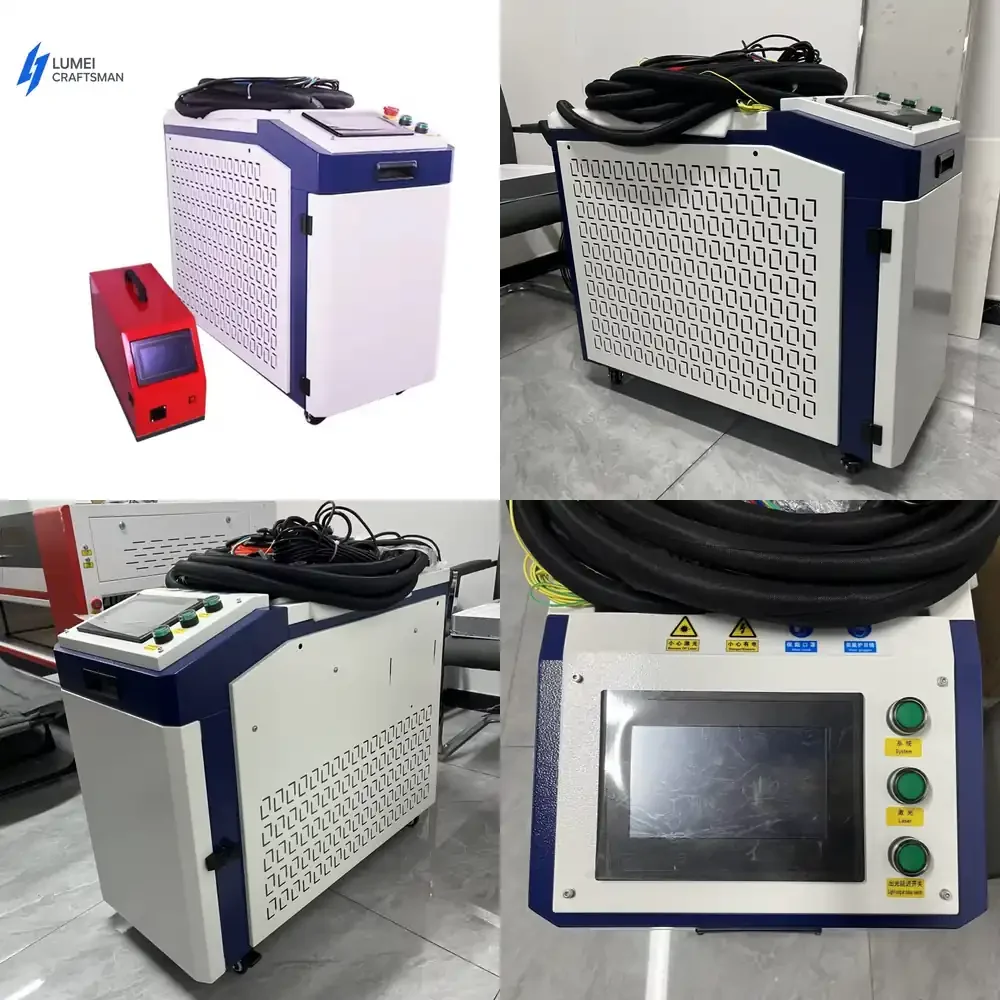 China Mini Fiber Welding Equipment Handle Type Welding Machine Metal Parts Welding Machine