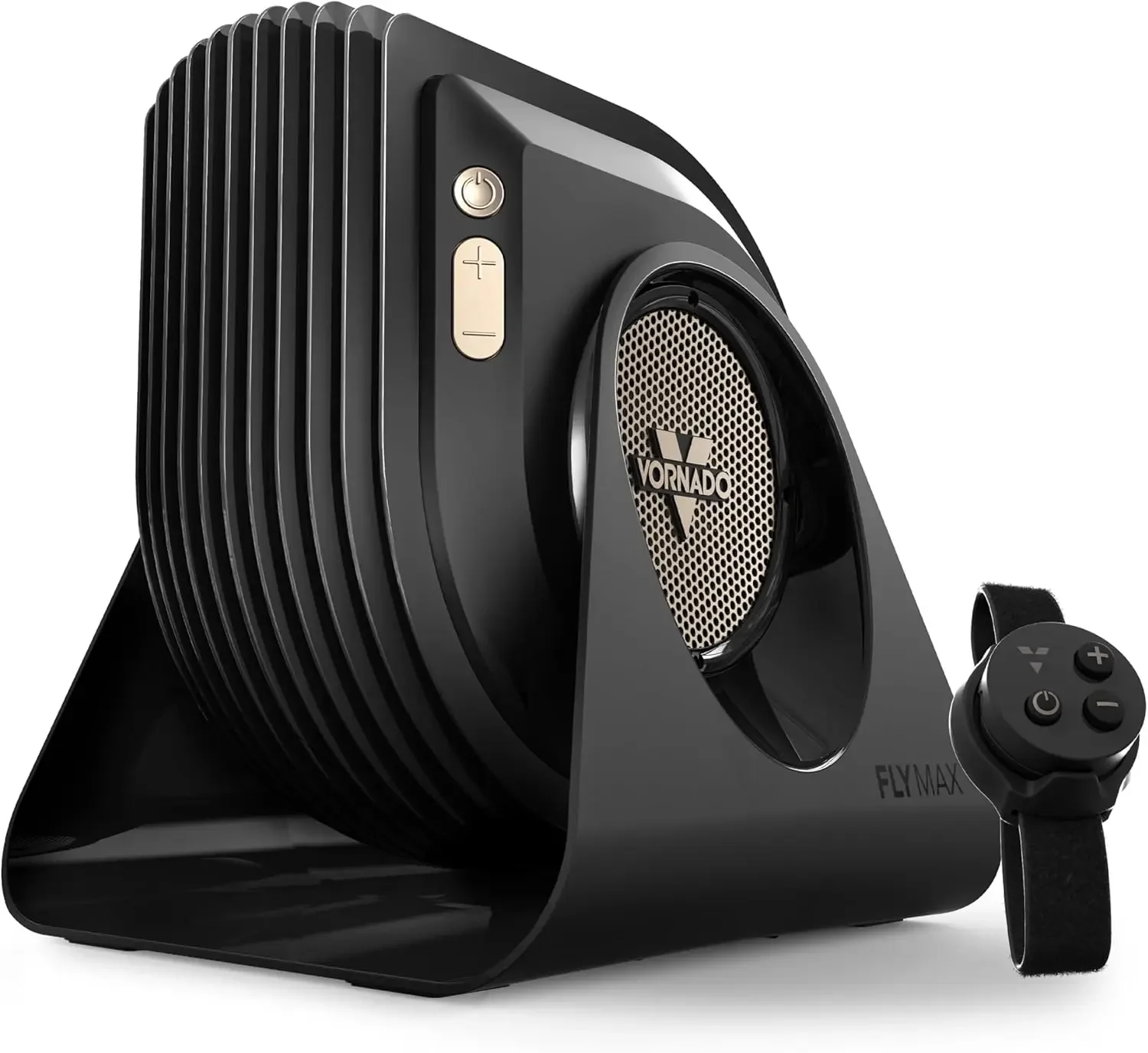 

High Velocity Fitness Floor Fan Omnidirectional Remote Control Equipment Straps Four Speed Settings Adjustable Tilt Whole Room C