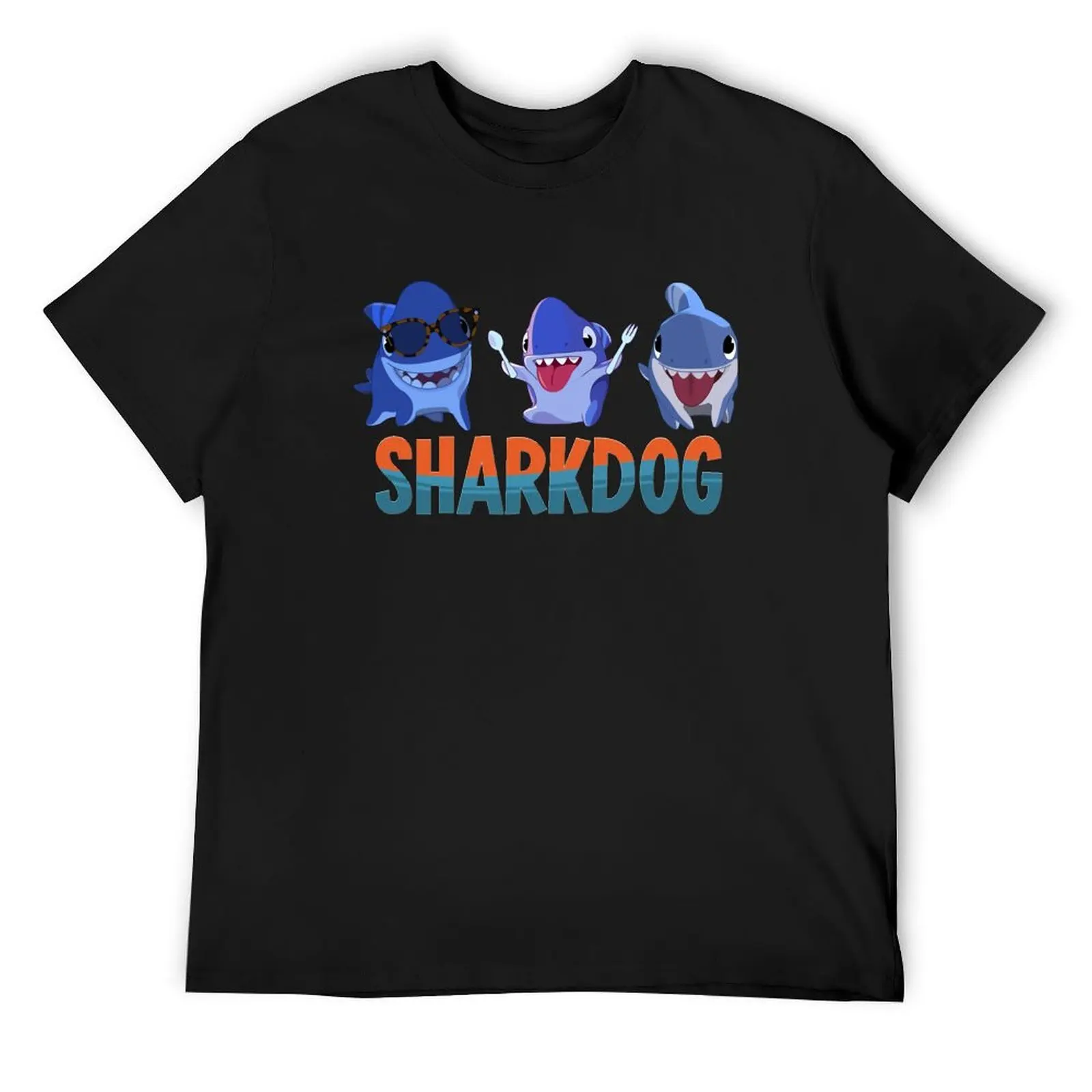 

sharkdog Kids T-Shirt funny meme t-shirts customs anime figures mens white t shirts