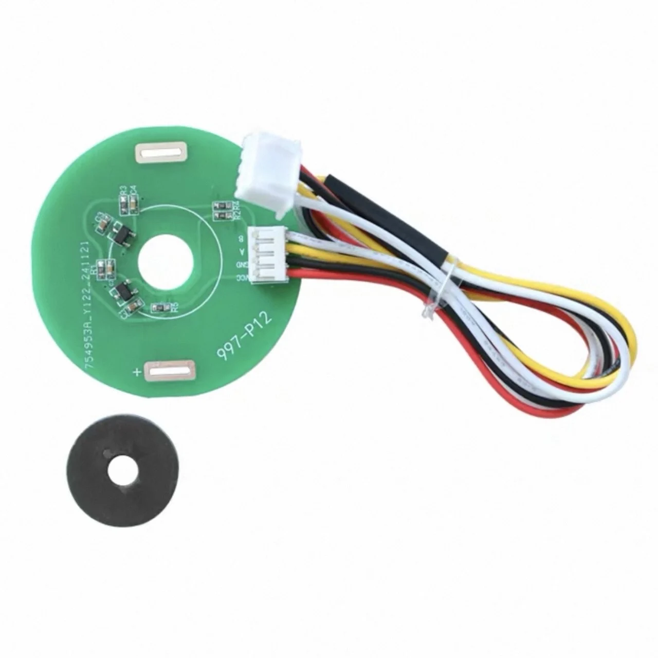 12PPR Rotary Hall Magnetic Encoder 997 Motor AB-Phase Orthogonal Tachometer Sensor For Precision Motion Control