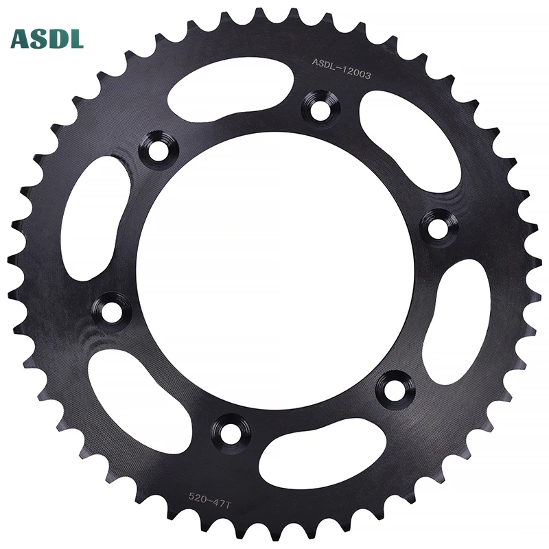 520 47T 14T Motorcycle Front and Rear Sprockets Sets XR400 RT RV RW RX RY R-1 R-2 R-3 R-4 1999-2004 520 chain 47 teeth 520-14T