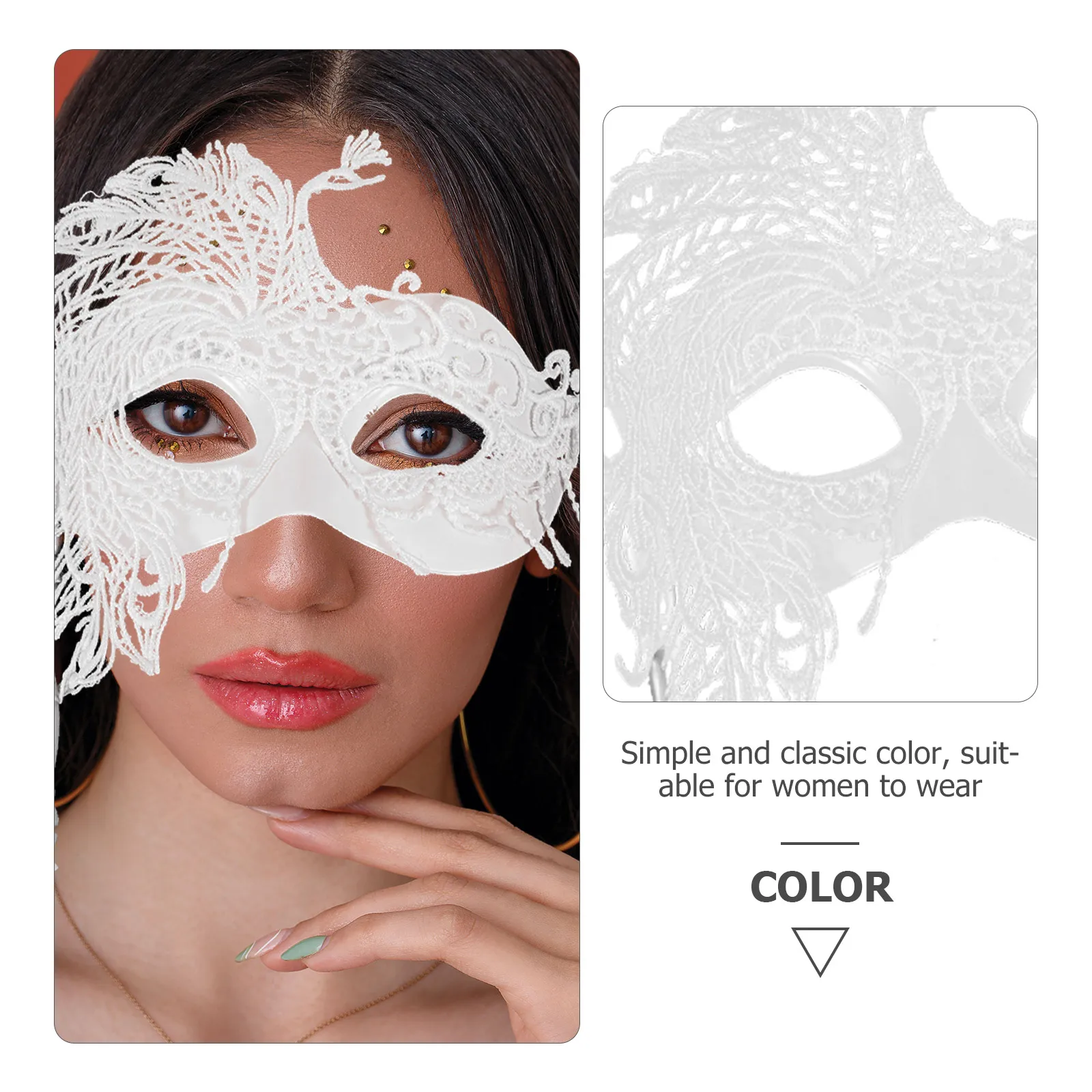 

Fancy Lace Masquerade For Women Handheld Lightweight Durable Party Costume Mardi Gras Accessories Masquerade Ball Mask Womens