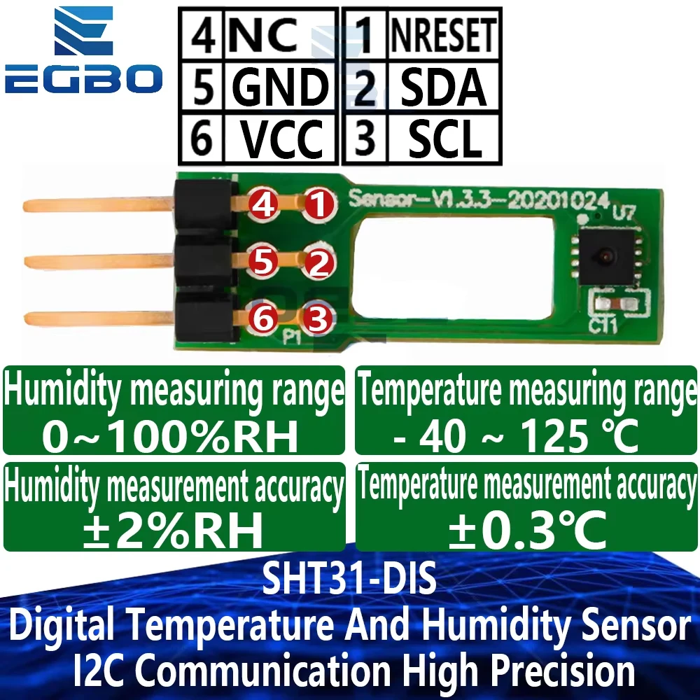 1~2PCS SHT31-DIS Di…