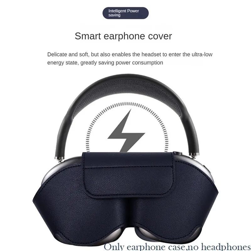 جراب واقي لairpods Max محمول باليد جراب جلدي منظم