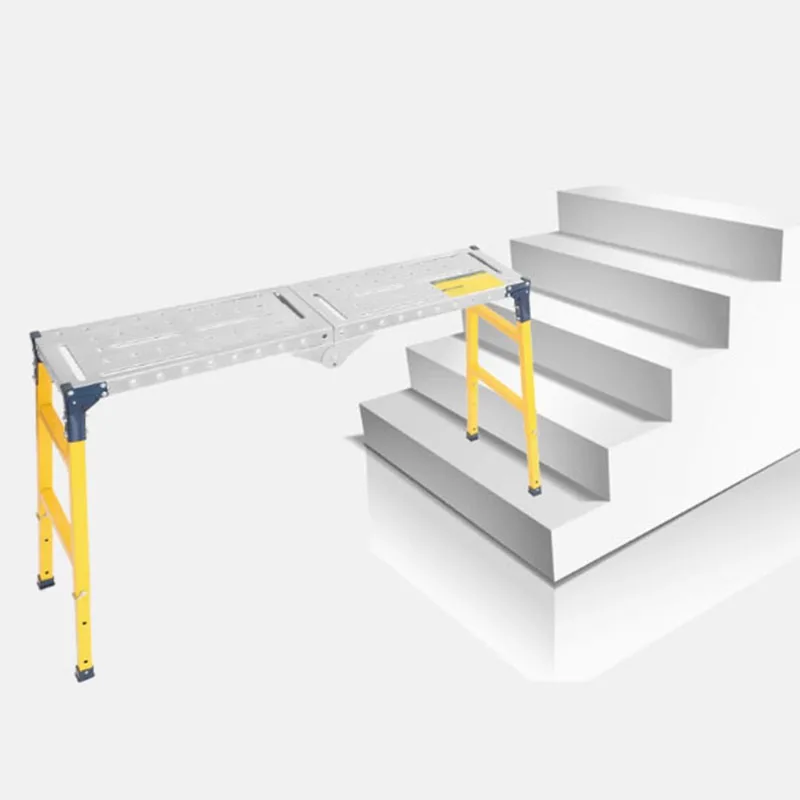 

140*36cm folding integrated Horse stool putty scraping/painting/decoration/ horse stool engineering ladder scaffolding