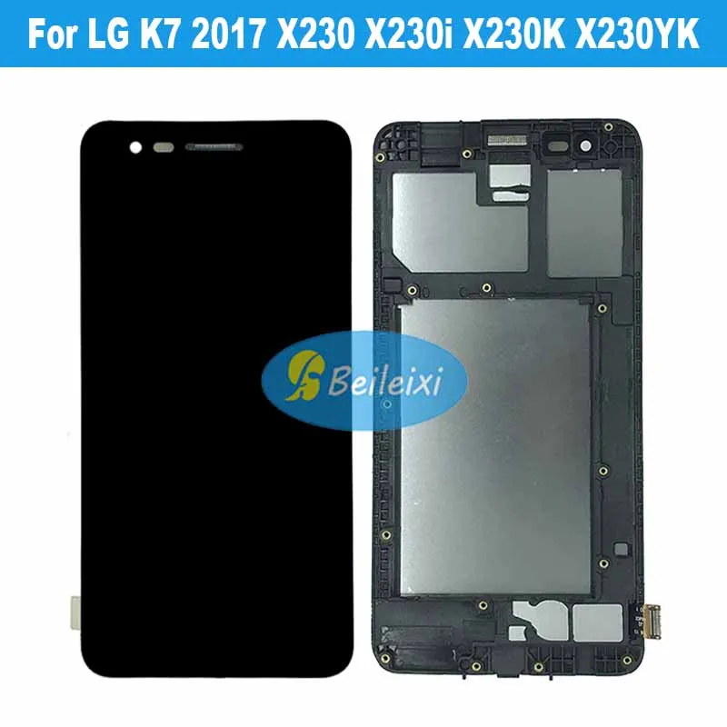 For LG K7 2017 X230 X230i X230K X230YK X230H X230DSF k7i LCD Display Touch Screen Digitizer Assembly Replacement Parts