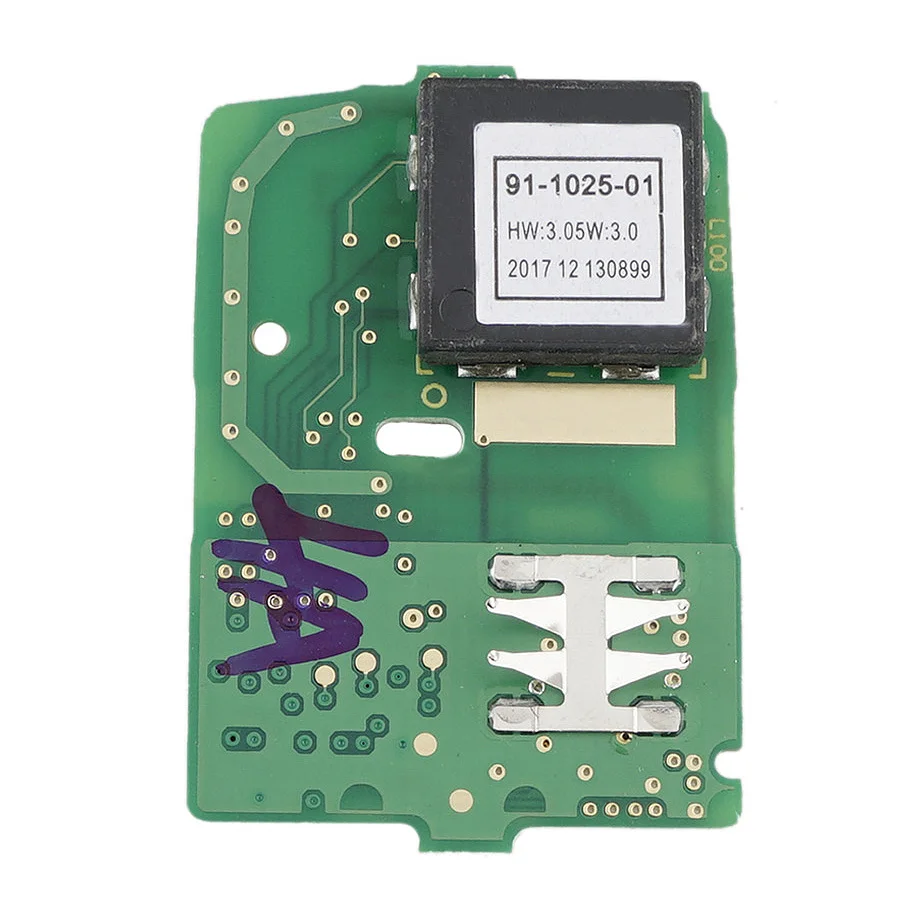 Интеллектуальный Автомобильный ключ дистанционного управления 4 кнопки 433 МГц ID47 чип подходит для