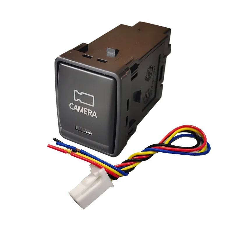 Orange Light Car Camera Switch with Connecting Wire for Nissan Teana Sylphy Qashqai X-TRAIL Bluebird Murano Serena